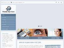 Tablet Screenshot of mifamilyeyecare.com